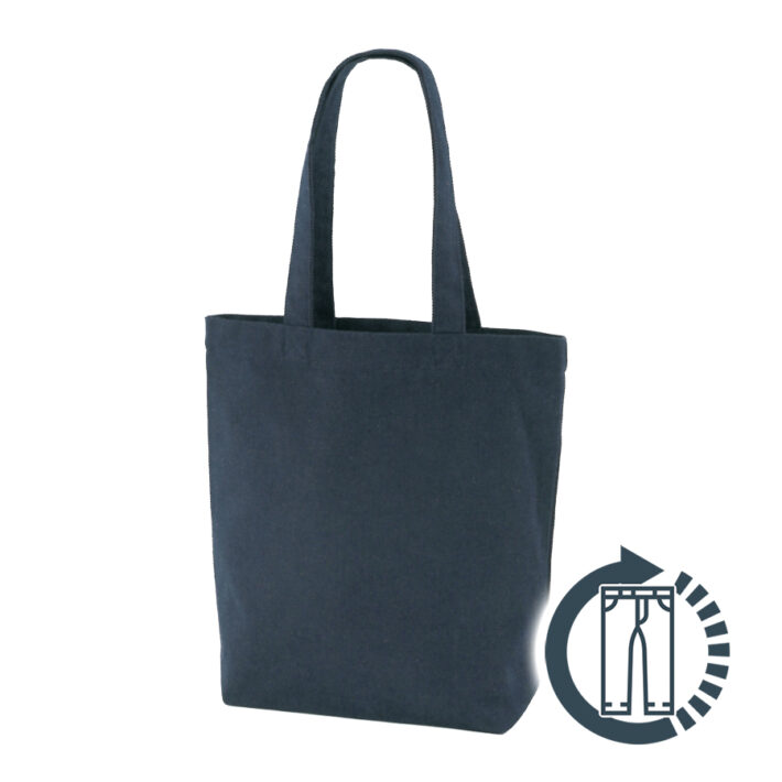 リサイクルデニムA4トート（マチ付）