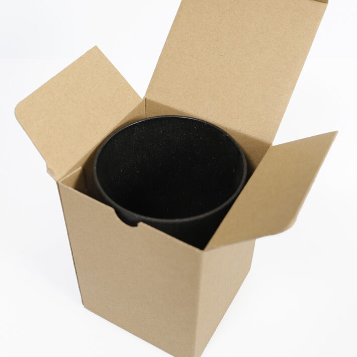 木粉のタンブラー（木のプラスチック）箱