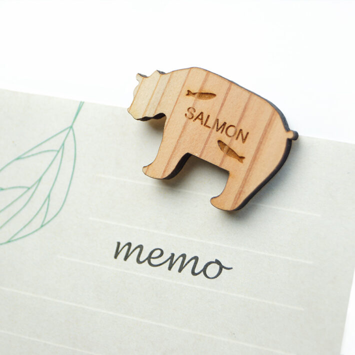 オリジナル間伐材マグネット2