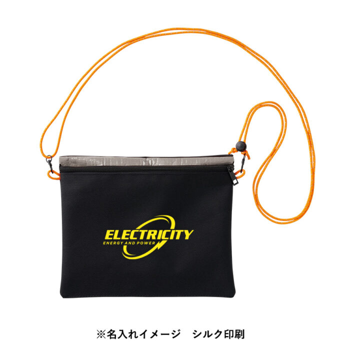 シルク印刷サコッシュ