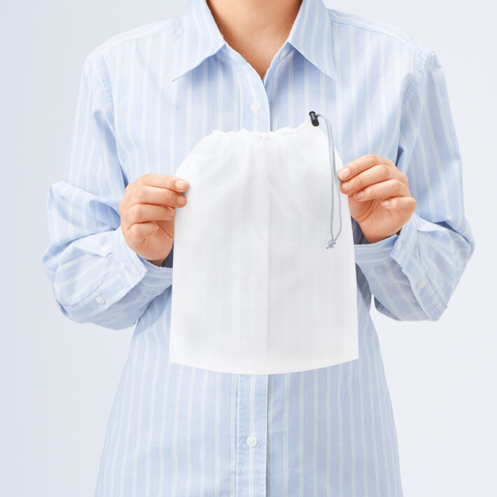 EVA巾着（M）クリア２