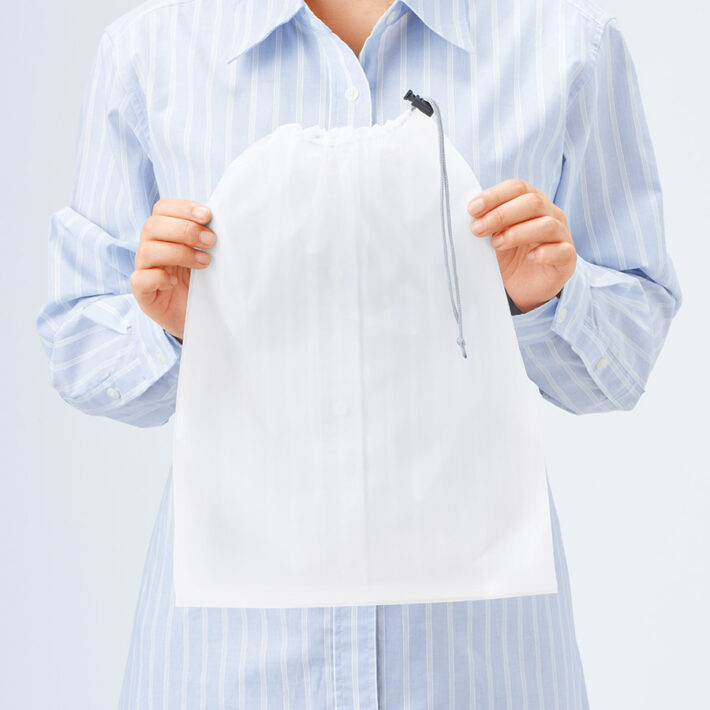 EVA巾着（L）クリア２