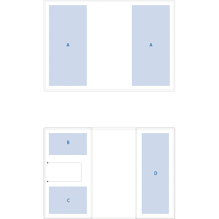 リサイクルレザー ブックカバー